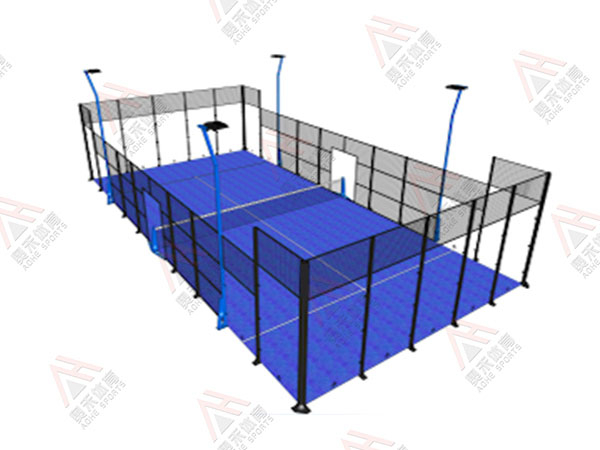 Box tennis court